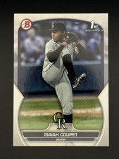 Isaiah Coupet 2023 Bowman Draft #BD-37 Colorado Rockies