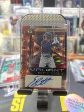 2023 Leaf Valiant Eric Bitonti Brewers rookie RC Autograph Valiant Effort 3/4