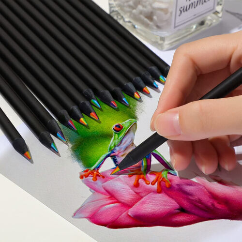 1pc 7 Farben Gradient Rainbow Stifte Jumbo-farbige Stifte für Kunst zufä.cf - Afbeelding 1 van 6