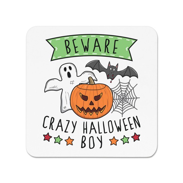 Beware VerrüCkte Halloween Jungen KüHlschrankmagnet Gruselig Geist KüRbis Sohn-image