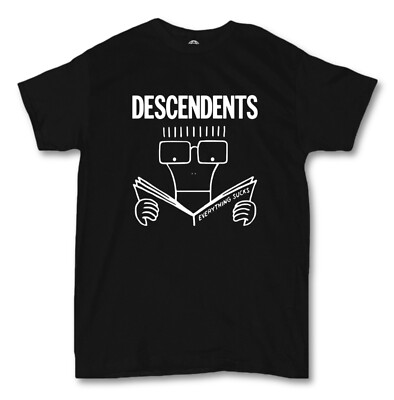 Descendents Everything Sucks Men s Punk Rock T-Shirt - Black - Gift - Crew
