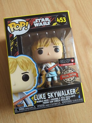 Star Wars 453 Luke Skywalker Special Edition Funko Pop EMP Exclusive