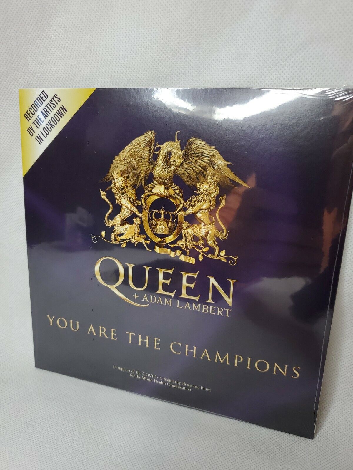 Queen Adam Lambert You are The Champions 7" NUMBERED 2326/3000 Vinyl Record EP