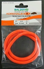 Balzer Adrenaline Cat Silicone Tube 50cm Orange Soft 3.0mm Protection for Single Hook