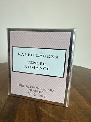 RALPH LAUREN TENDER ROMANCE Eau de PARFUM 1.7oz/50ml Batch #18MD01H NEW & SEALED