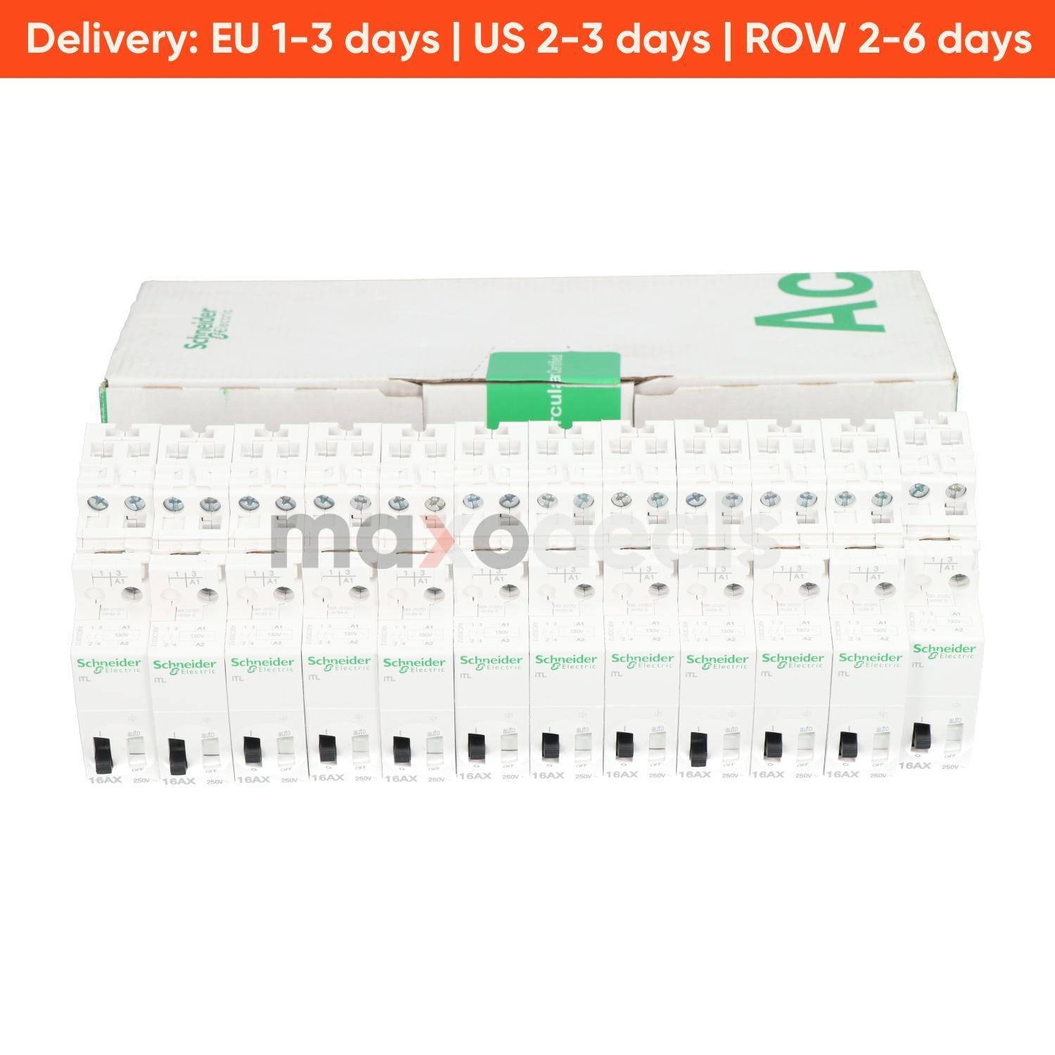 Image of Schneider Electric A9C30312 Impulse Relay NEW NFP  (12pcs)