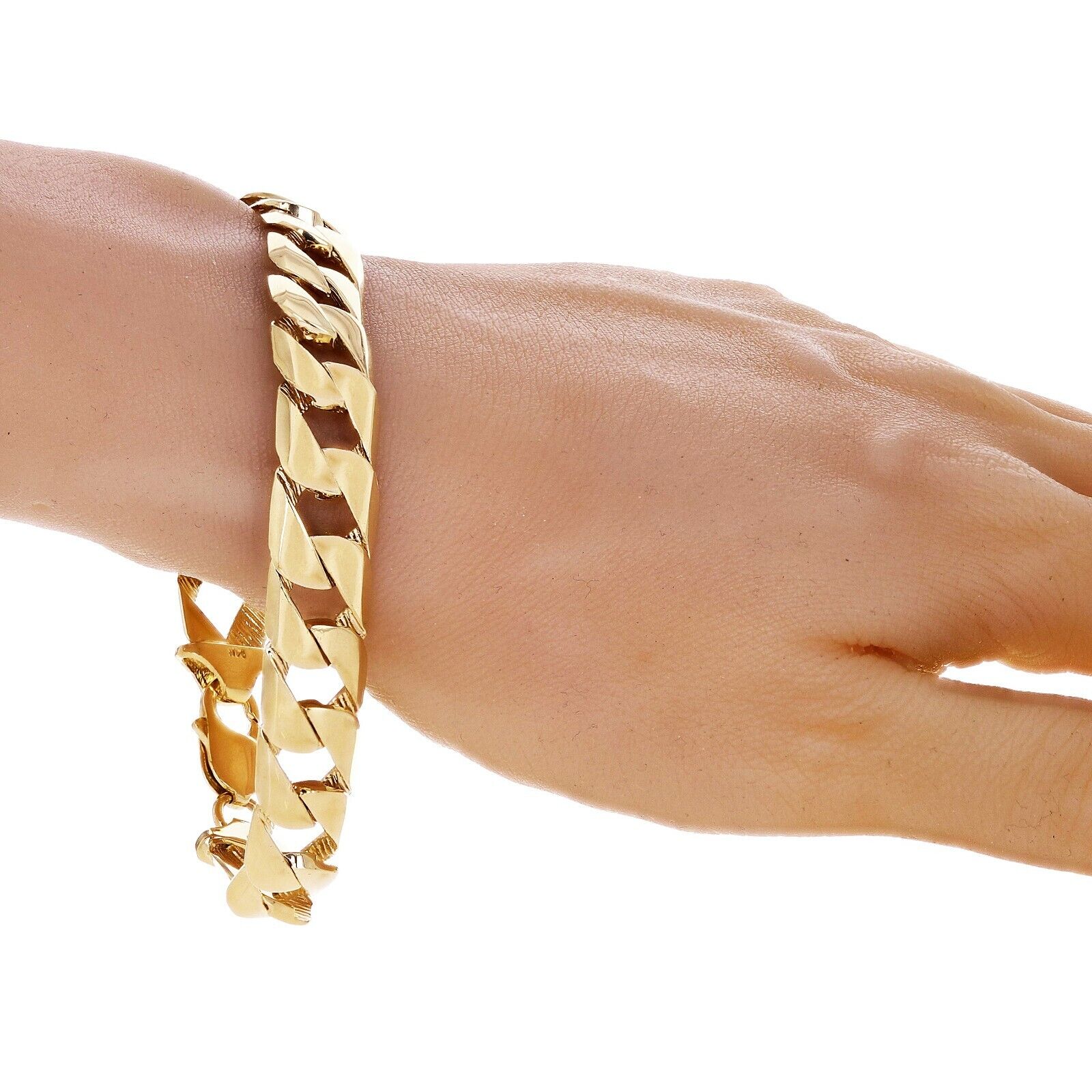 Square Link Cuban Chain Bracelet