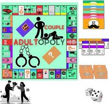 Adultopoly Board Game, Couple Adult Opoly Boa...