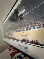 Philadelphia 76ers FOUL SHOT Game Night 1993 Panoramic POSTER Print Rob Arra