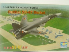 Sukhoi SU-47 Berkut Kampfjet  - Trumpeter Flugzeug  Bausatz 1:144  -  01324  #E