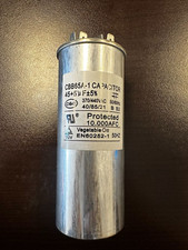 45 5 MFD uF Dual Run Capacitor 370 440 vac Volts AC Motor HVAC 6Pack