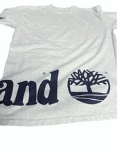 Vintage 90s Timberland Shirt Size Large Made In USA Tree Logo Spellout