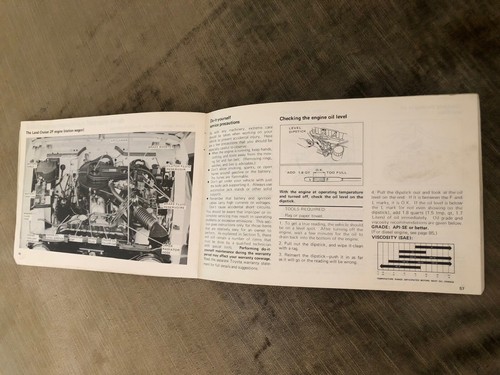 TOYOTA Land Cruiser 1978 Owner's Manual - Foto 6 di 10