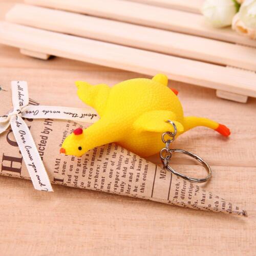 20XTricky Funny Gadgets Toys Squeeze Chicken Egg Laying Hens Stress Relief - Picture 3 of 6