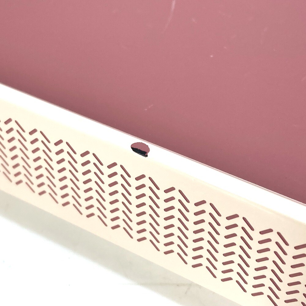 HERMES interior jewelry tray square logo accessory case Wood