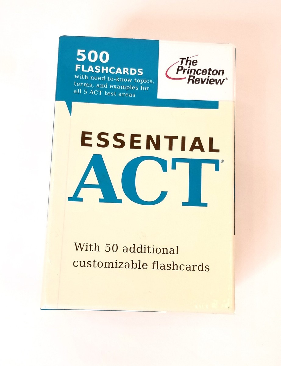 Essential Act Flashcards 500 Flashcards With Needtoknow Topics