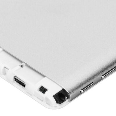 US Plug Silver Tablet 10.1in Display 6GB RAM 128GB ROM Octa Core CPU 1 Kit