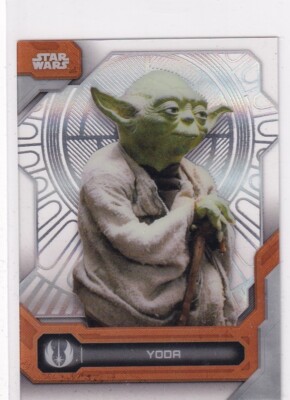 Topps 2024 High Tek Star Wars No. 99 Yoda The Empire Strikes Back