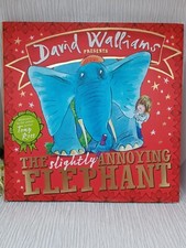 The Slightly Annoying Elephant by David Walliams ~ Signed Hardback