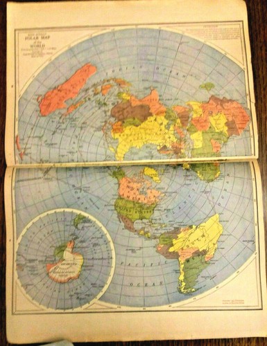 1943 Rand McNally Current Events World Atlas 16.5" x 11" - Picture 6 of 6