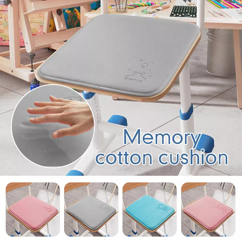 Memory Foam Chair Cushion Seat Cushion Pad Non-Slip for Kids Study