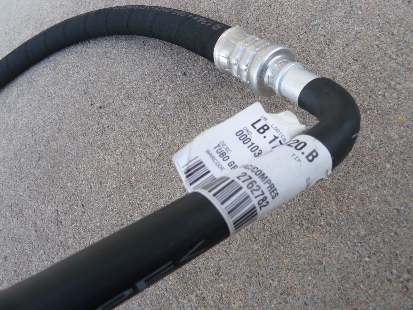 NEW Lamborghini Gallardo Air Conditioning HVAC Low Pressure Line Drier Hose Pipe