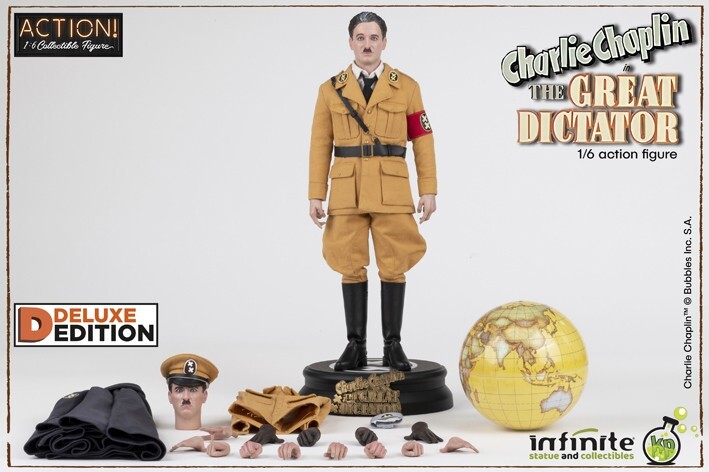 Charlie Chaplin "the Great Dictator" DELUXE VERSION 『チャップリンの独裁者』 豪華版 1/6スケールフィギュア 1/6 Scale Charlie Chaplin The Great Dictator Deluxe Version