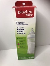 NEW Playtex nurser drop ins liners natural breast feeding 8-10oz