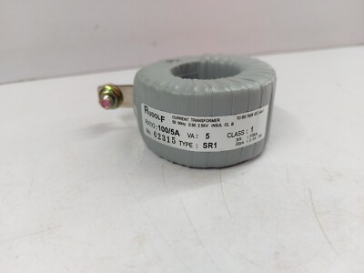RUDOLF SR1 Current Transformer 50 60Hz 0.66 2.5KV RATIO;100/5A VA;5