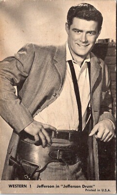 Postcard Jefferson Drum Pen Quill Sidearm Jeff Richards D149