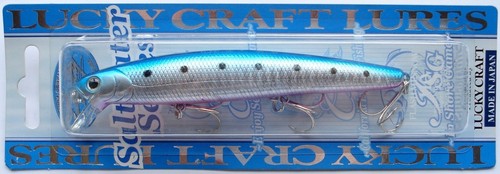 Lucky Craft Flash Minnow 110 Sp Noir Pêche, Japon Wobbler, Appât ,Brochet, - Photo 11/36