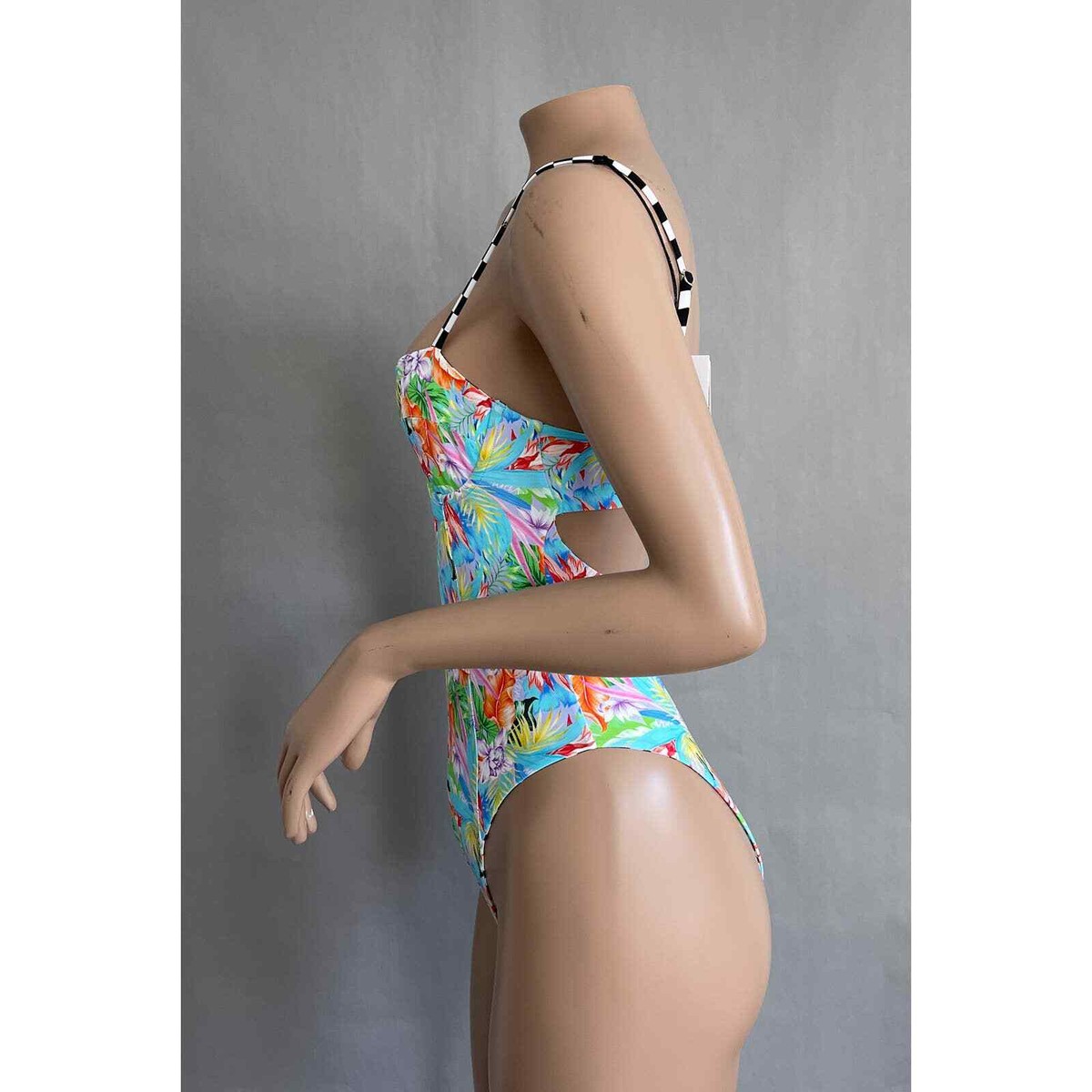 VDM The Label Swimsuit Women XS Elly One-Piece Hawaiian Tropical