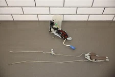 96-98 Lexus LX450 Left Driver Rear Door Latch W/Rods & Inside Handle