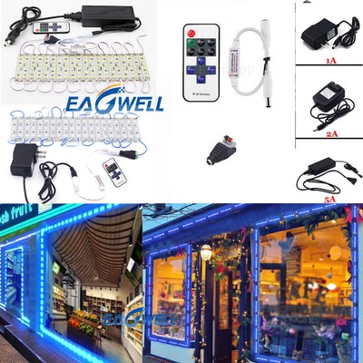 Blue 20-400pcs 5050 5054 SMD LED Module Light Storefront Window Letter Sign Lamp
