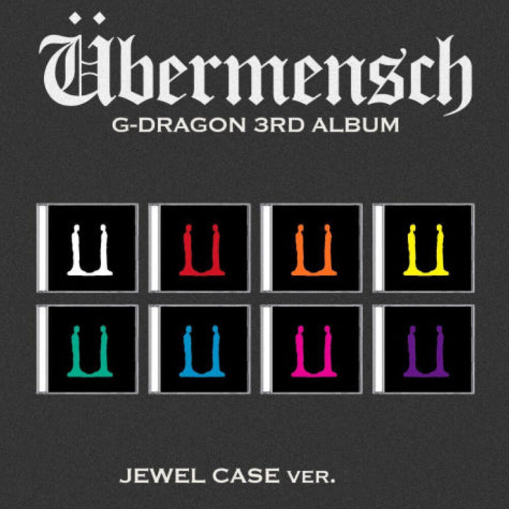 G-DRAGON Übermensch 3rd Album JEWEL ver CD+Booklet+Photocard+Etc+