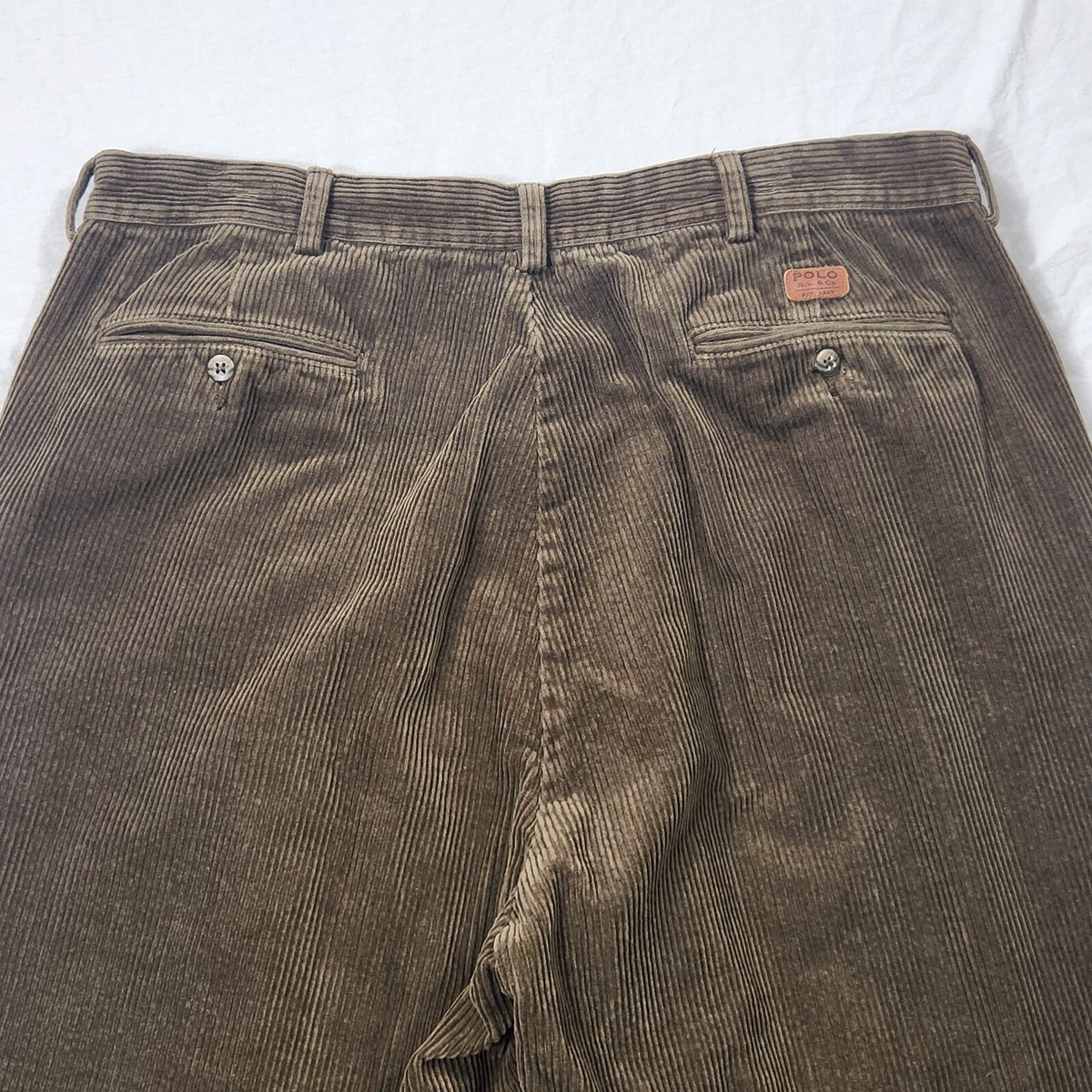 パンツ POLO RALPH LAUREN 90s ANDREW PANTS BLACK Polo Ralph Lauren Andrew Pleated Pants for Men for sale - eBay