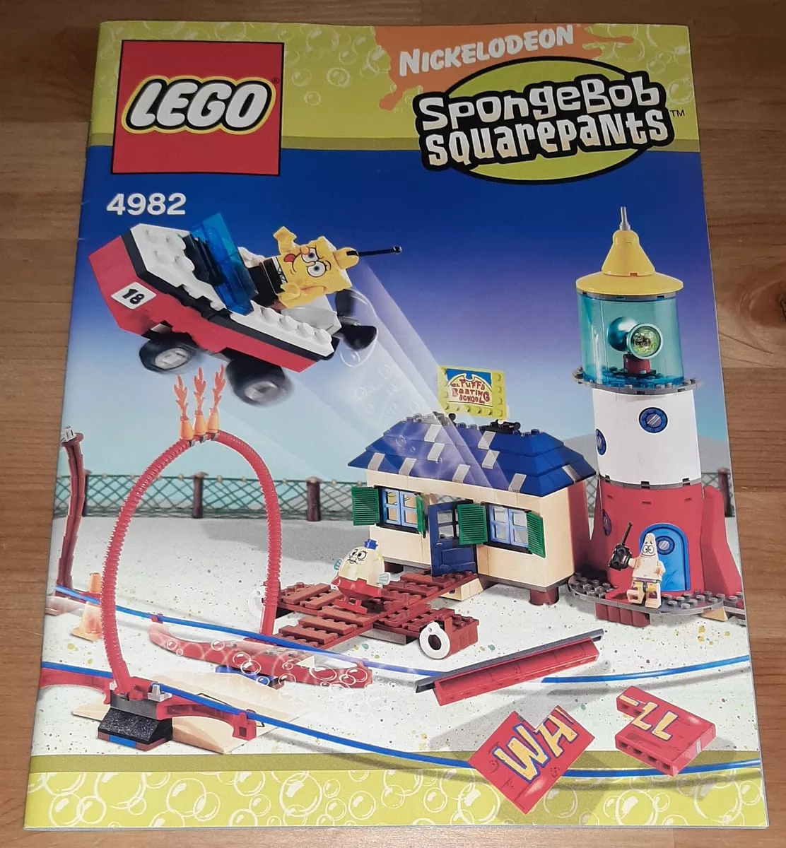 Instructions Only LEGO SpongeBob SquarePants Mrs. Puff s Boating