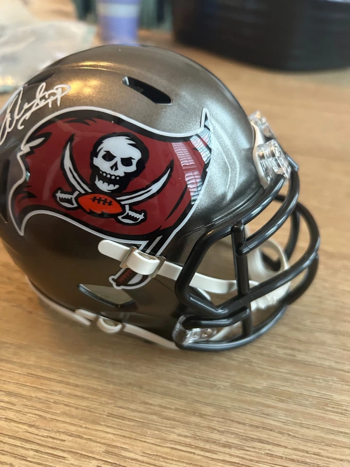 WARREN SAPP SIGNED HELMET TAMPA BAY BUCCANEERS BUCS JSA SUPER BOWL XXXVII HOF - Image 4 of 4