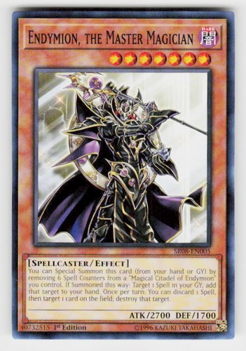 Endymion, the Master Magician - SR08-EN005 - Common - 1st Edition