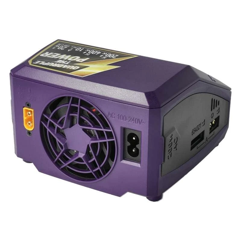 SkyRC Q200 Neo 4-fach Ladegerät 1-6s LiPo 10A 200W AC - SK100197-01 - Bild 2 von 3