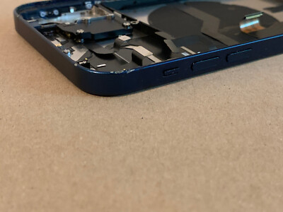 Apple iPhone 12 blue original oem housing frame part only