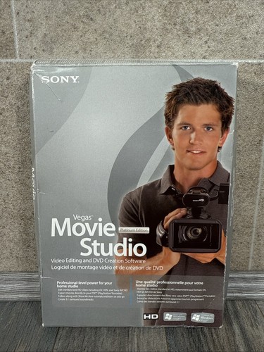 Sony Vegas Movie Studio Platinum logiciel de montage vidéo DVD parfait état - Photo 8/13