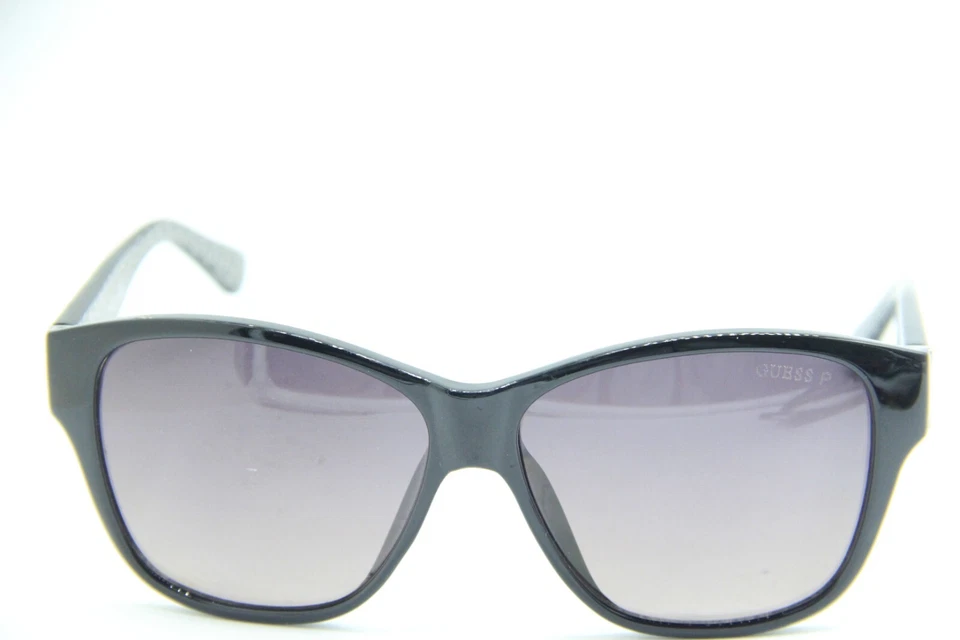 GUESS GU 7412 01D BLACK GRADIENT POLARIZED AUTHENTIC FRAMES SUNGLASSES 59-13 - Image 2 of 4