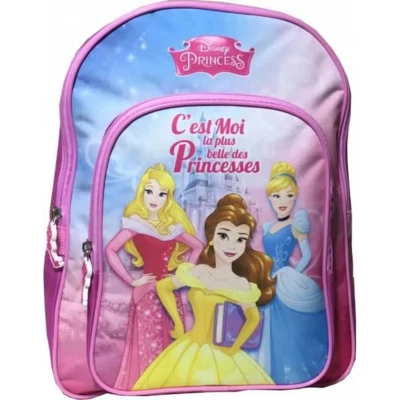 Sac à Dos Cartable Princesses Disney Belle Aurore Cendrillon 35 cm - Photo 1/3