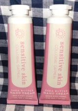 NEW 2-Pack SENSITIVE SKIN Hand Cream 1 oz Bath & Body Works