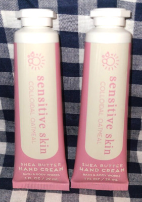NEW 2-Pack SENSITIVE SKIN Hand Cream 1 oz Bath & Body Works
