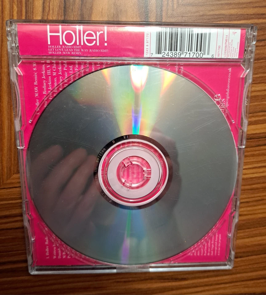 Spice Girls Holler CD Single 4 Track Includes Video Australian Pressing 2000 - Image 2 of 4