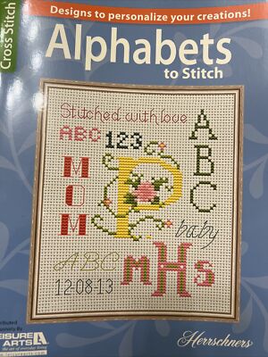 Alphabete zum Nähen - Leisure Arts Kreuzstich 1464711497 Herrschners, Taschenbuch