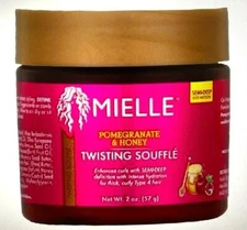 Mielle Organics Pomegranate & Honey Twisting Souffle - 2oz Free Shipping