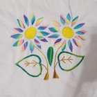 Hand Embroidered Dinner Napkin Mexican Tortilla Servilleta Bordada a Mano — photo 2